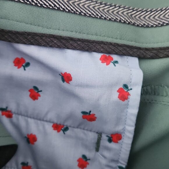 BONOBOS | Stretch Golf Shorts Green Sz 36 10 Inseam - Picture 8 of 10